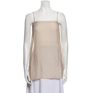 MARIE FRANCE VAN DAMME sheer dress/top. Size 0.